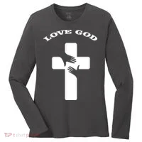 Love God Cross Women's Long Sleeve Shirt thumb 0