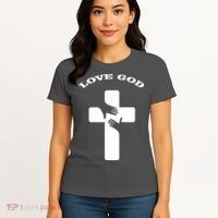Love God Cross Women's T-Shirt thumb 4