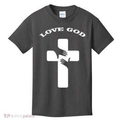 Love God Cross Kids T-Shirt