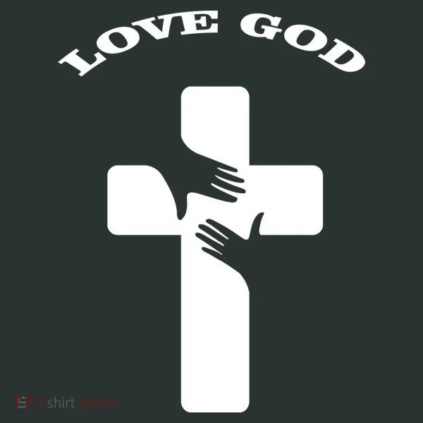 Love God Cross Kids T-Shirt