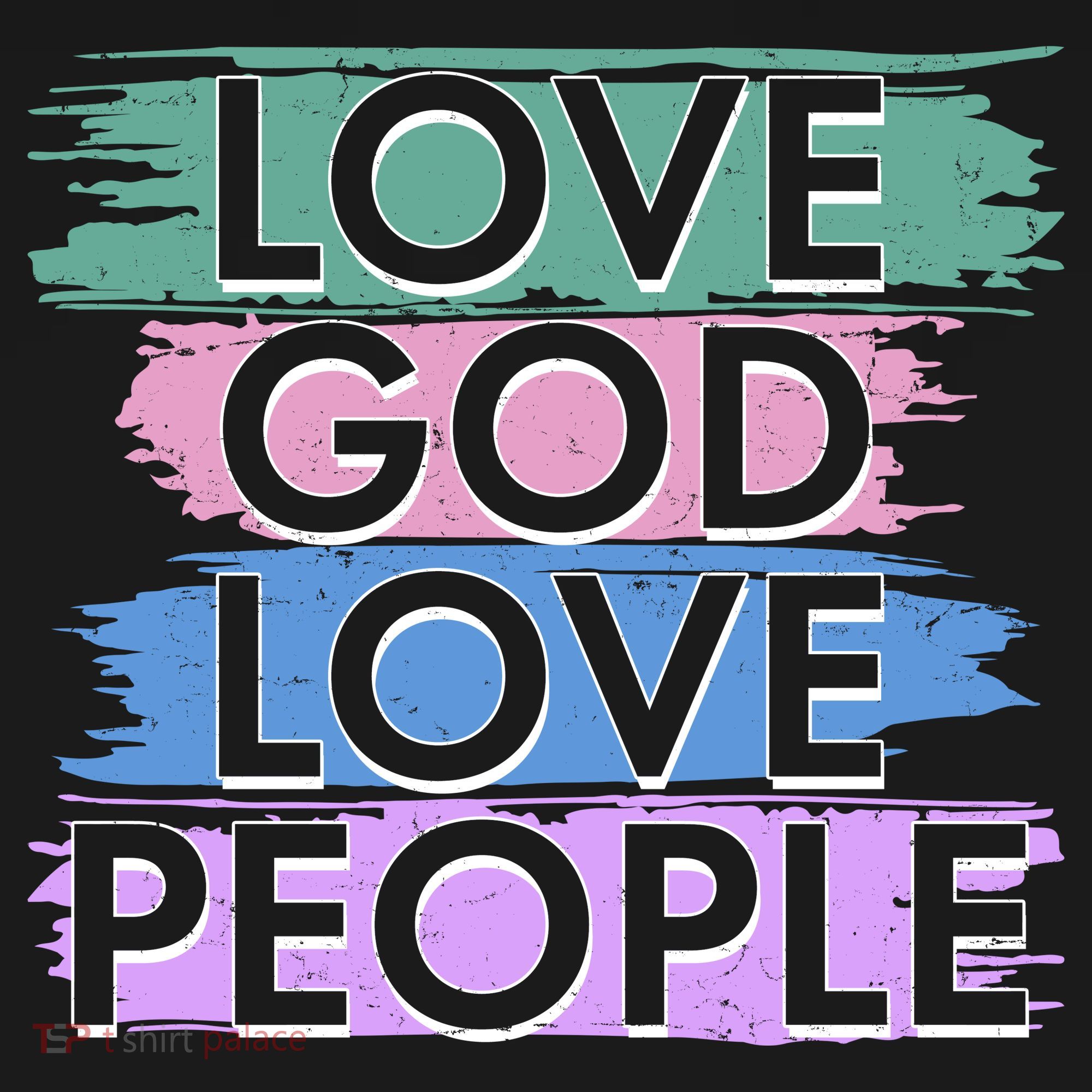 Love God Love People Religious Christian Faith Women's Hoodie