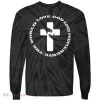 Love God People The World Tie-Dye Long Sleeve Shirt thumb 0
