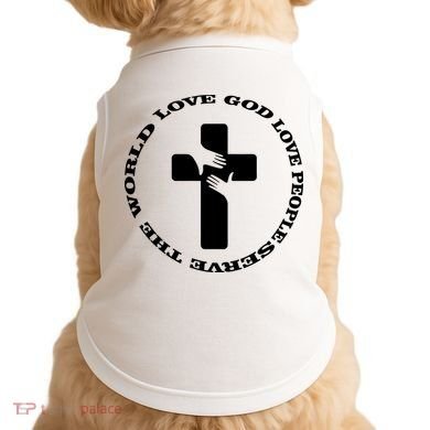 Love God People The World Doggie Tank