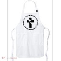 Love God People The World Apron thumb 0