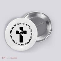Love God People The World Button thumb 0