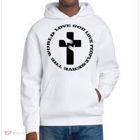 Love God People The World District V.I.T. Heavyweight Hoodie thumb 0