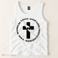 Love God People The World Tank Top thumb 2