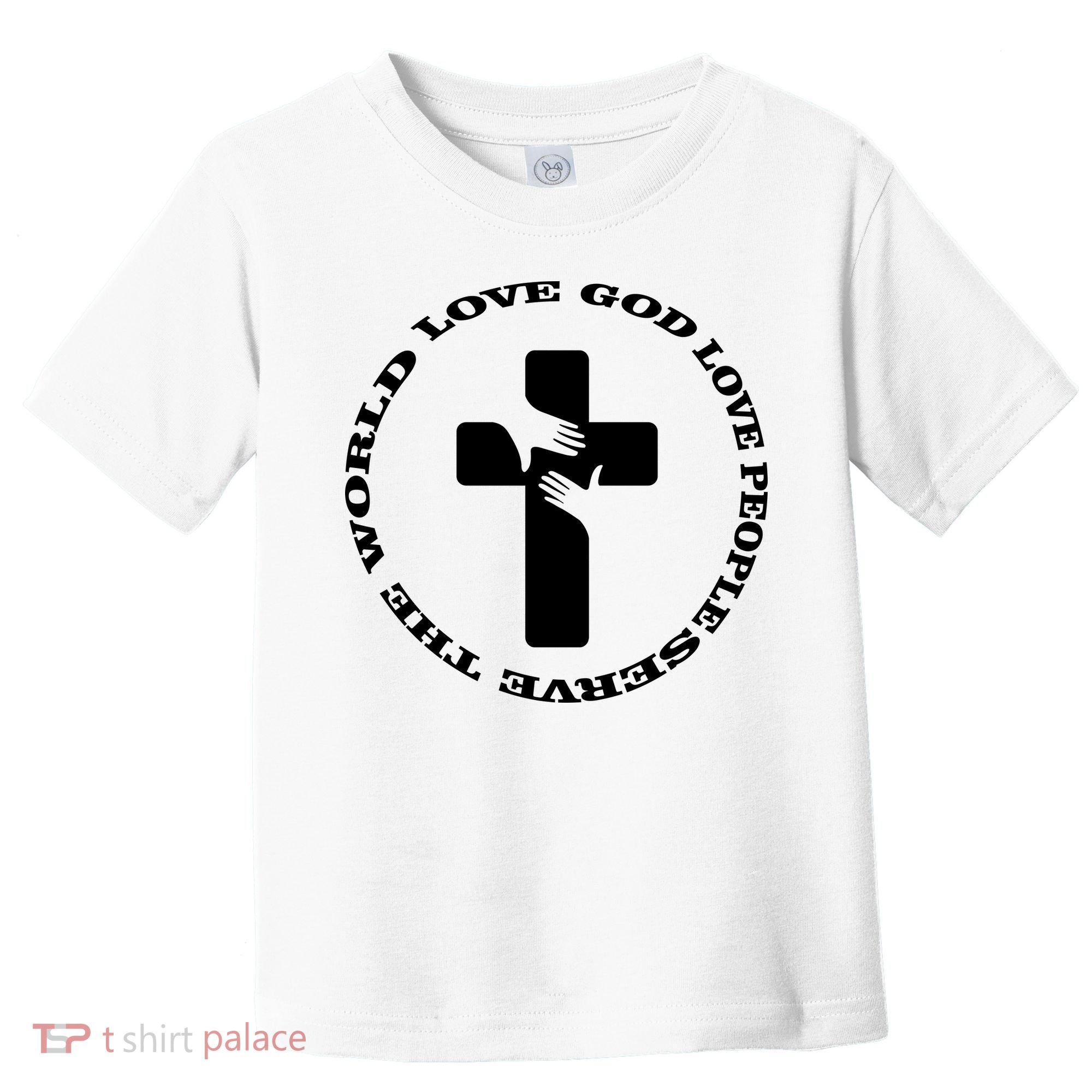 Love God People The World Toddler T-Shirt