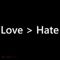 Love Greater Than Hate Kids Sweatshirt thumb 2