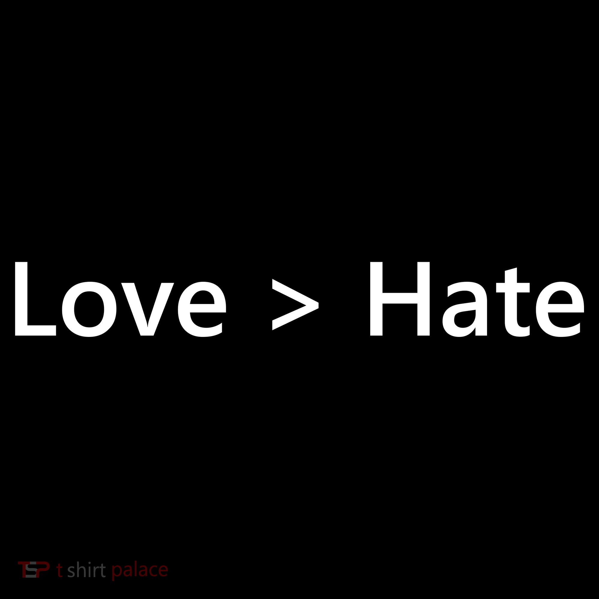 Love Greater Than Hate Kids Sweatshirt