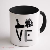 Love Hairstylist Coffee Mug thumb 1