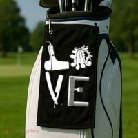 Love Hairstylist Golf Towel thumb 2