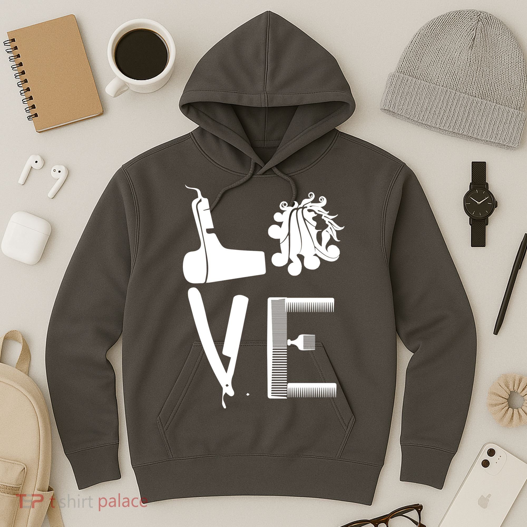 Love Hairstylist Hoodie