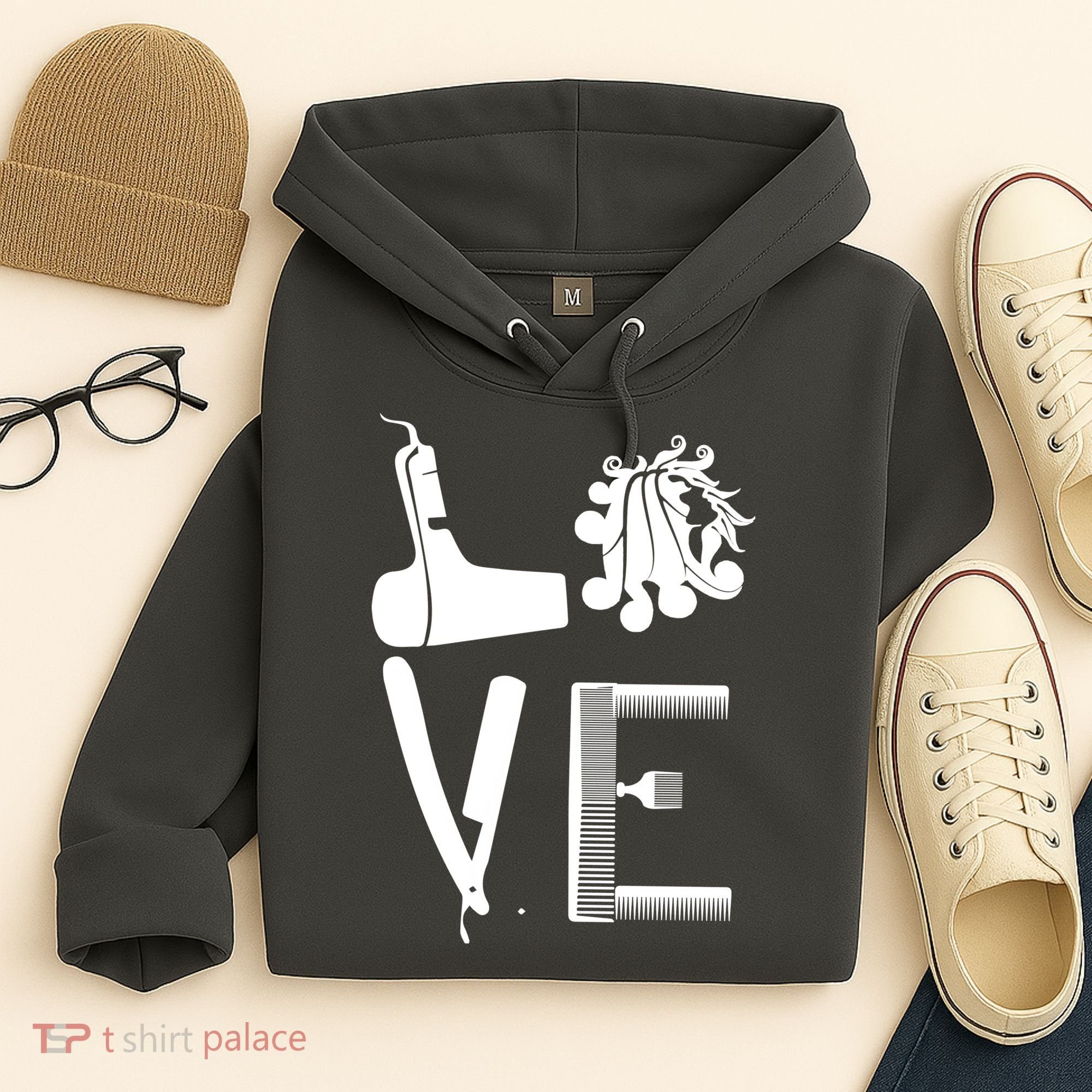 Love Hairstylist Hoodie