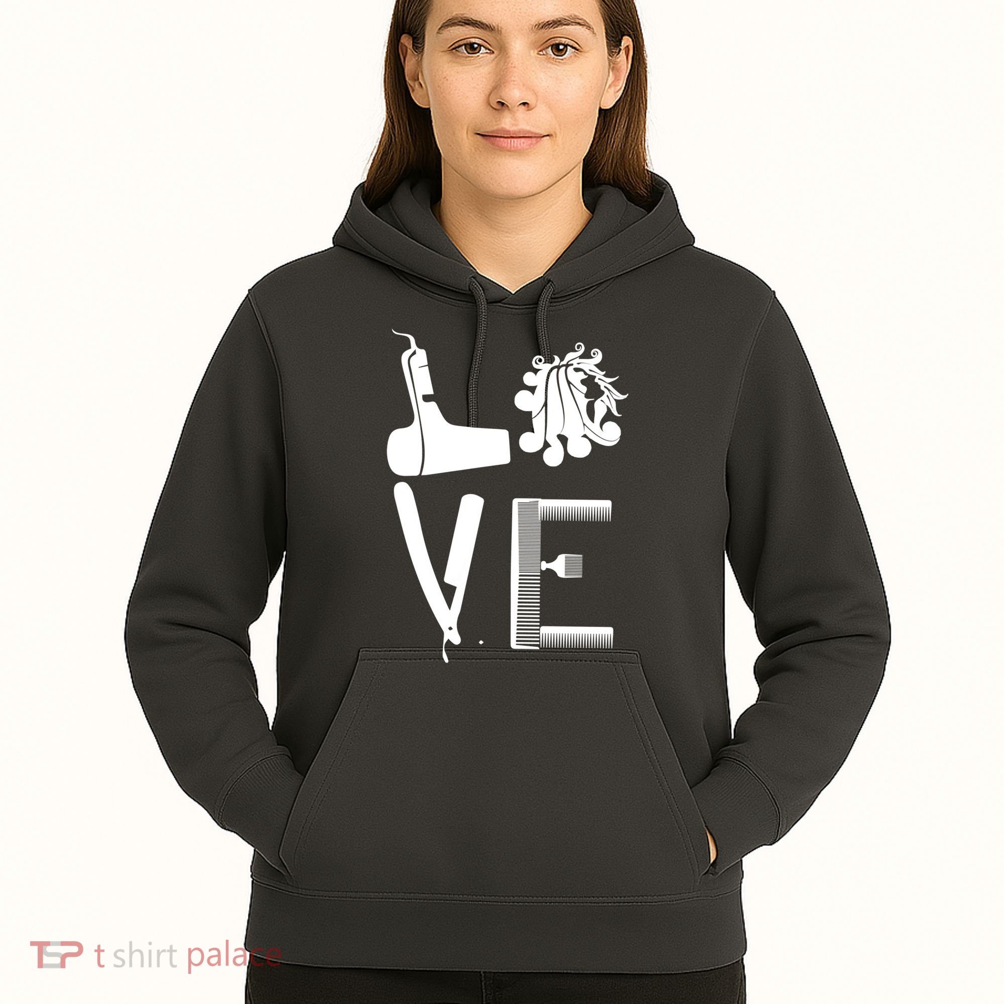 Love Hairstylist Hoodie