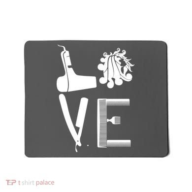 Love Hairstylist Mousepad