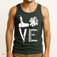 Love Hairstylist Tank Top thumb 3