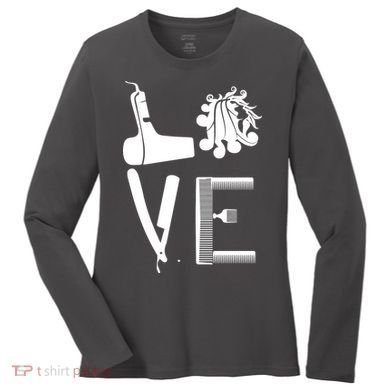 Love Hairstylist Women's Long Sleeve Shirt