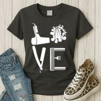 Love Hairstylist Women's T-Shirt thumb 3
