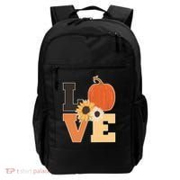 LOVE Halloween Autumn Floral Backpack thumb 0