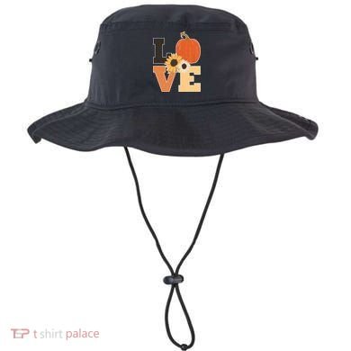 LOVE Halloween Autumn Floral Bucket Hat