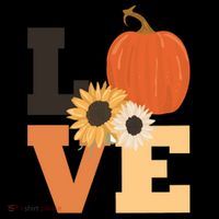 LOVE Halloween Autumn Floral Coffee Mug thumb 5