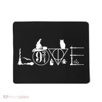 Love Halloween Witch Craft Wizard Logo Mousepad thumb 0