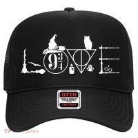 Love Halloween Witch Craft Wizard Logo Hat thumb 0