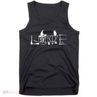 Love Halloween Witch Craft Wizard Logo Tank Top thumb 0