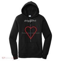 Love Heart Math Equation Women's Hoodie thumb 0