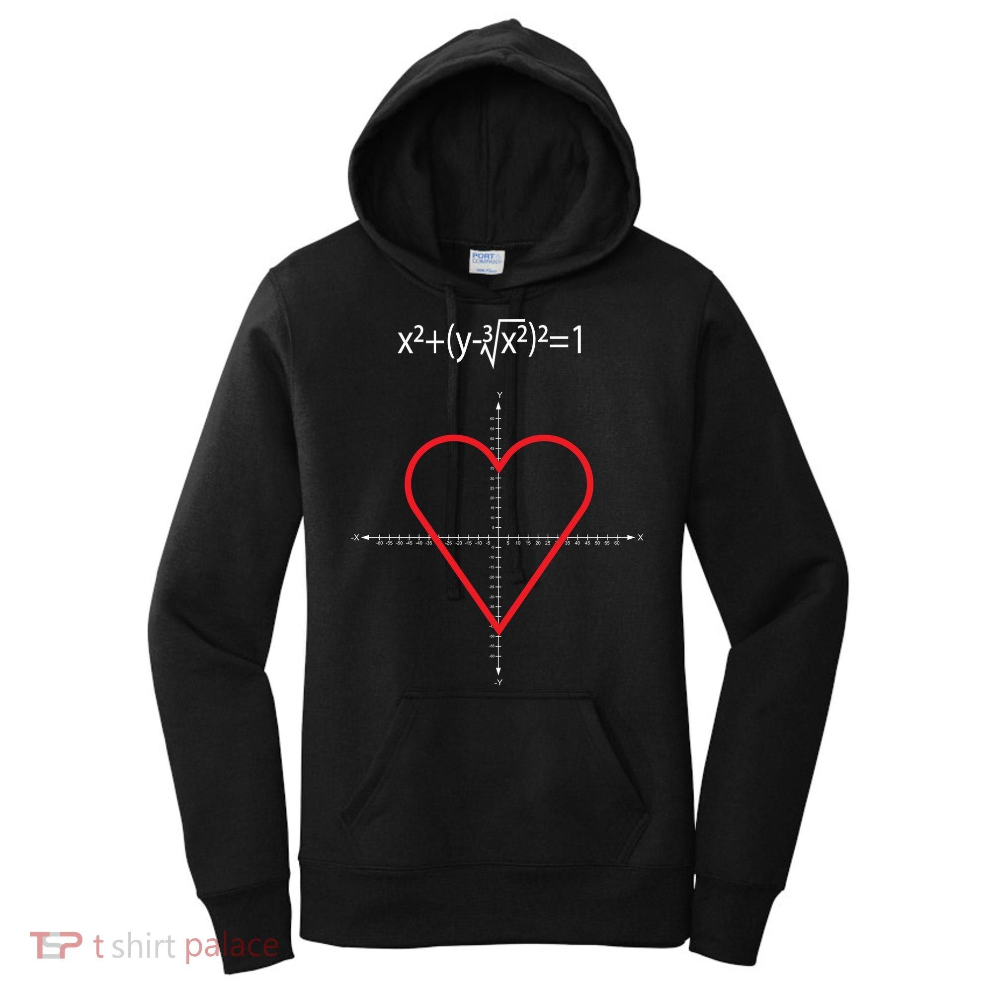 Love Heart Math Equation Women's Hoodie