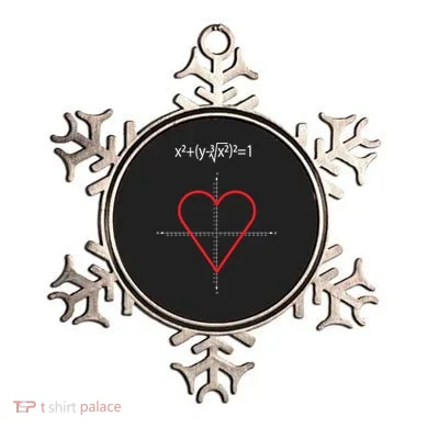 Love Heart Math Equation Ornament