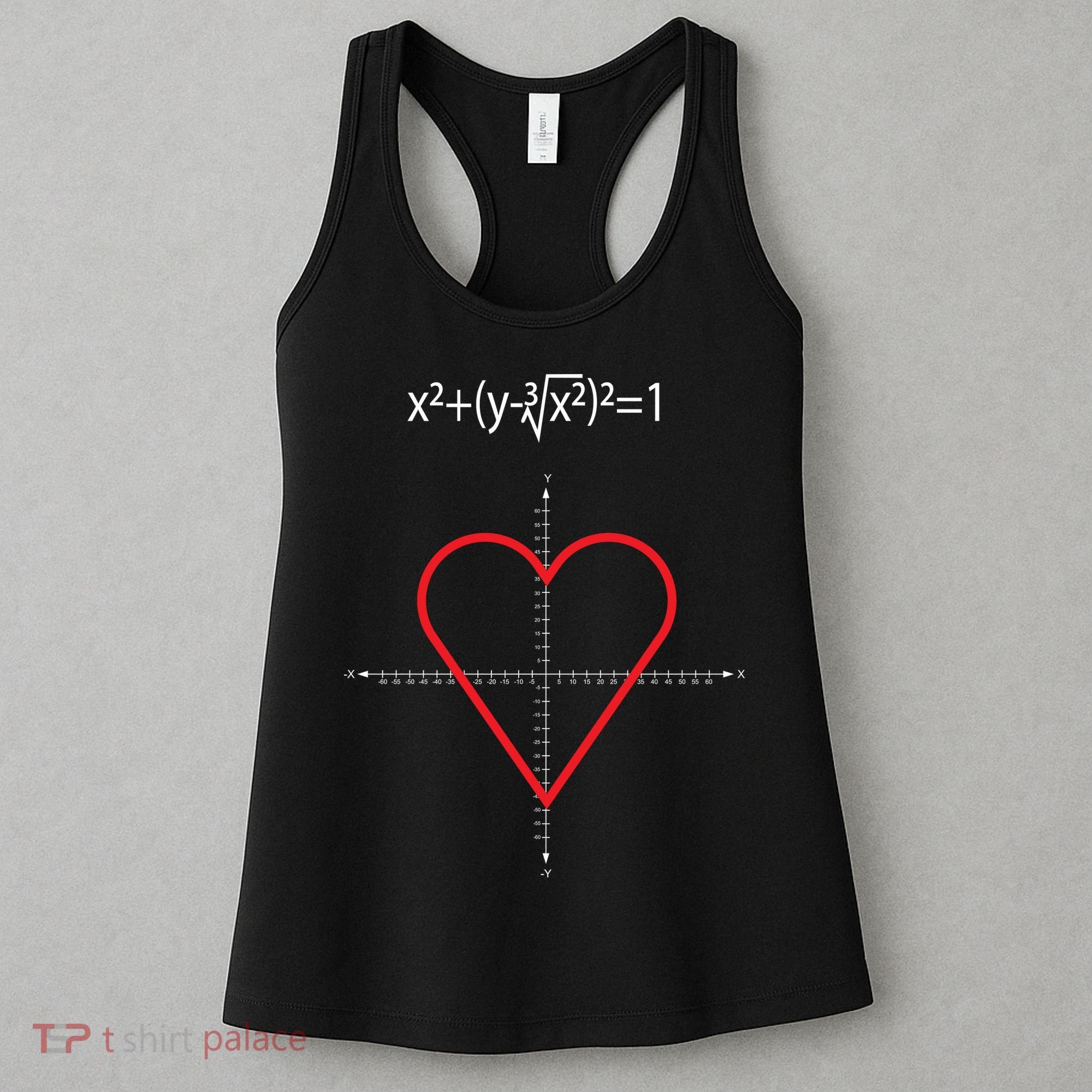 Love Heart Math Equation Women's Tank Top