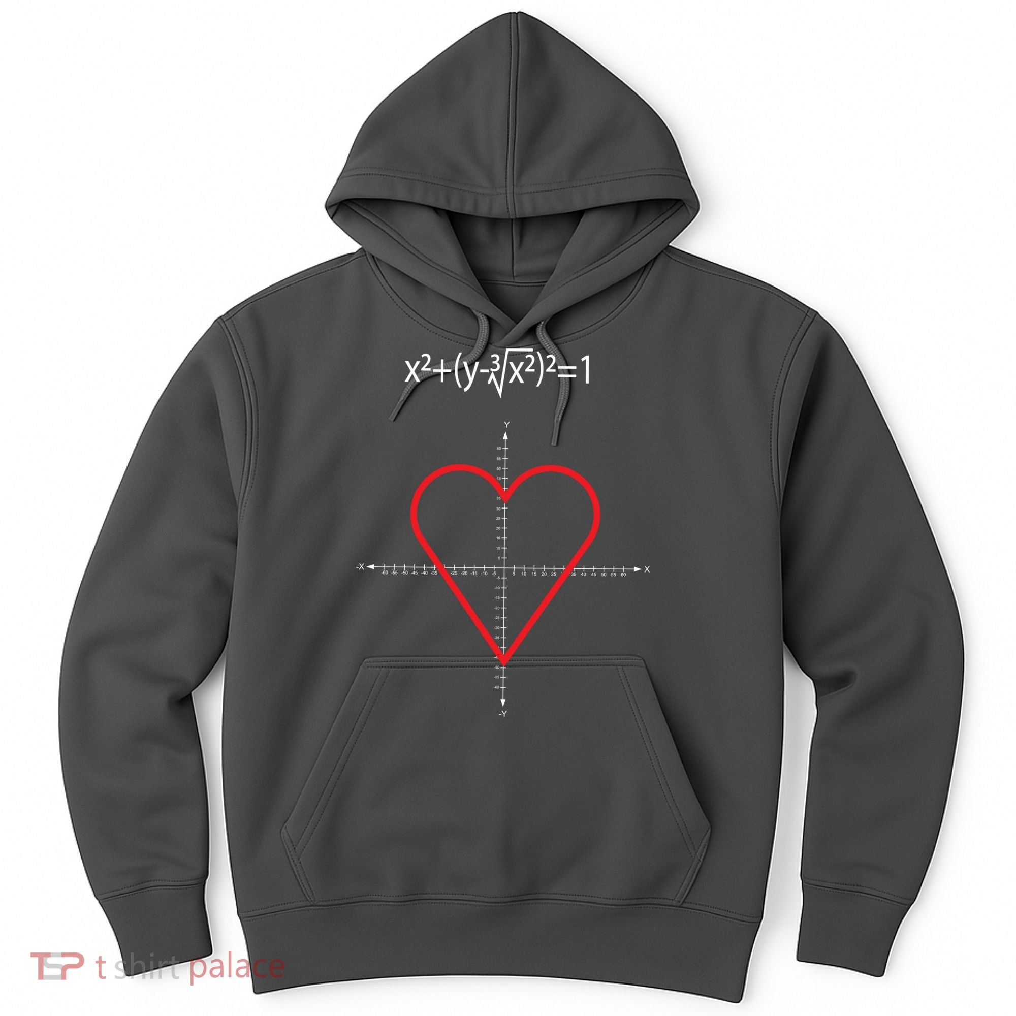 Love Heart Math Equation Hoodie