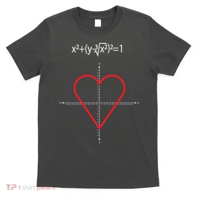 Love Heart Math Equation T-Shirt