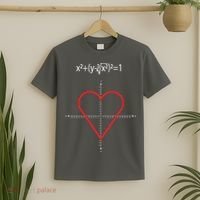 Love Heart Math Equation T-Shirt thumb 2