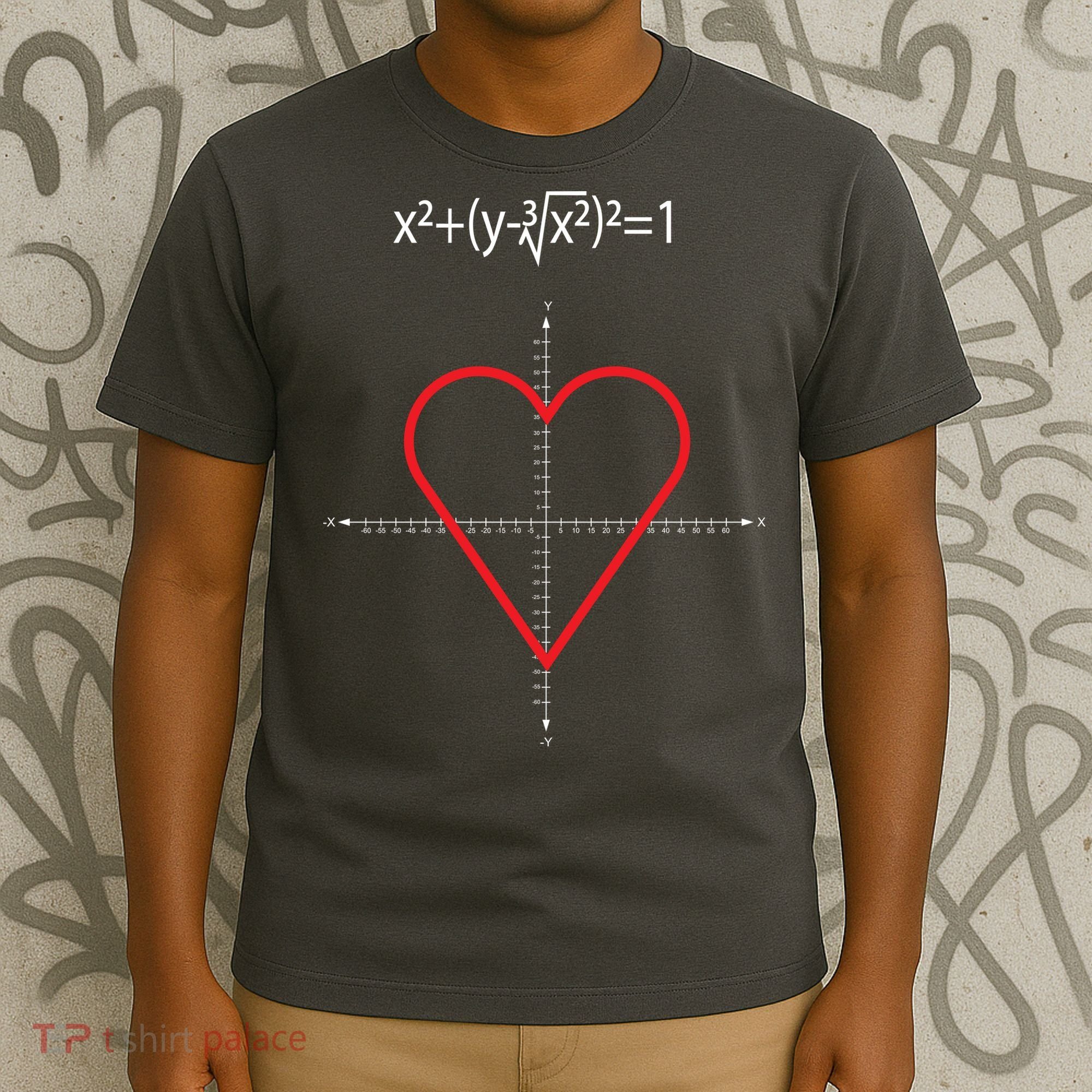 Love Heart Math Equation T-Shirt