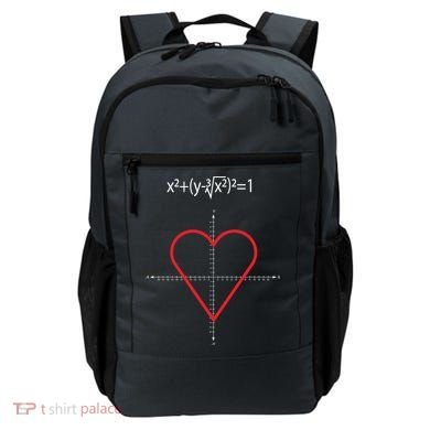 Love Heart Math Equation Backpack
