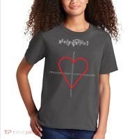 Love Heart Math Equation Kids T-Shirt thumb 2