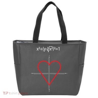 Love Heart Math Equation Tote Bag