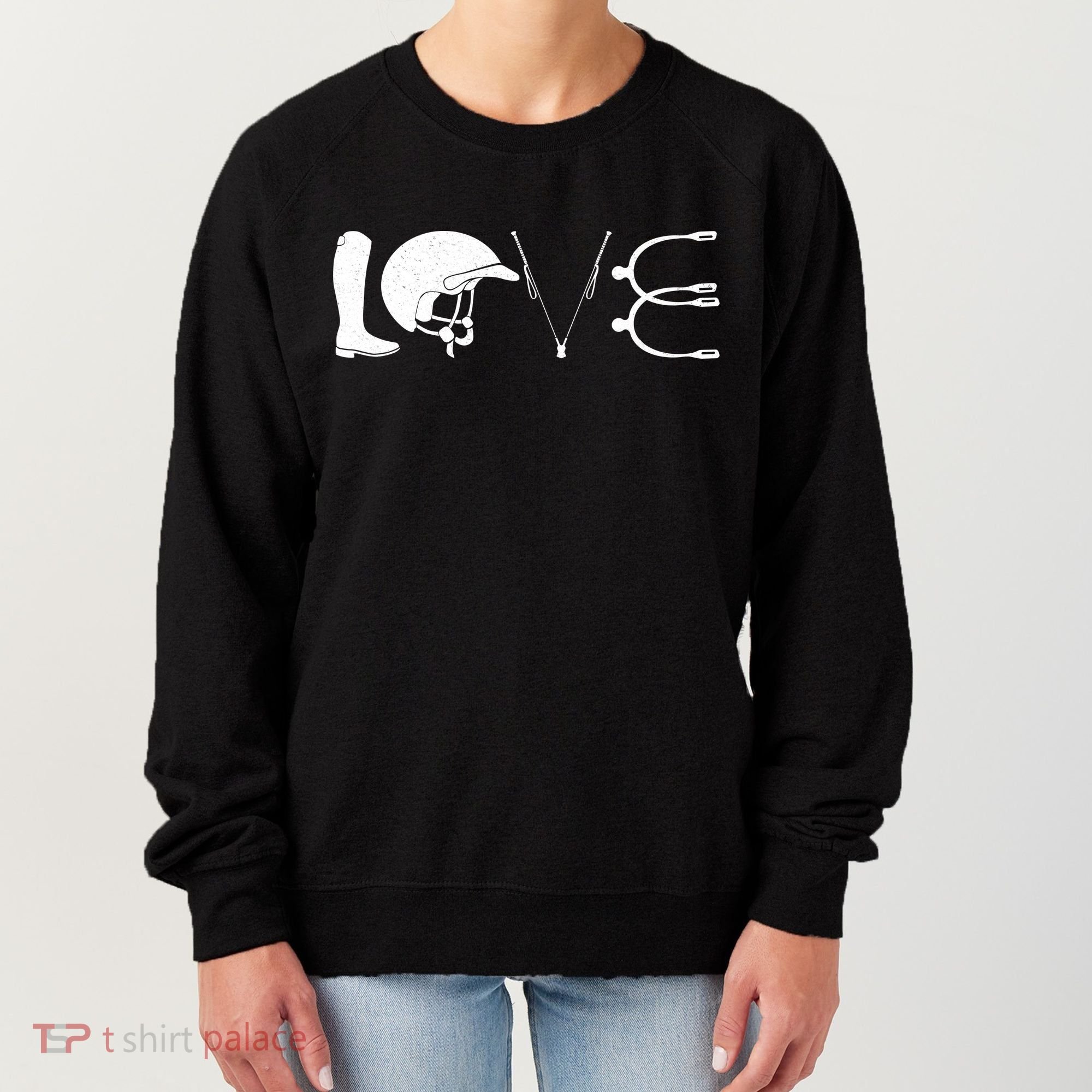 Love Horseback Riding Horse Fan Women's Sweatshirt