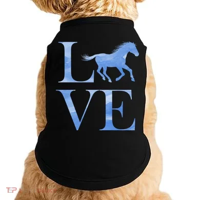 Love Horses Doggie Tank