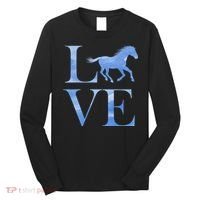 Love Horses Long Sleeve Shirt thumb 0