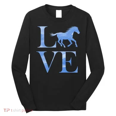Love Horses Long Sleeve Shirt