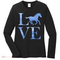 Love Horses Women's Long Sleeve Shirt thumb 0