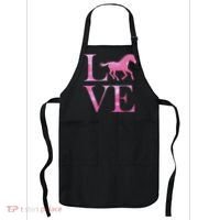 Love Horses Pink Logo Apron thumb 0