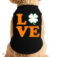 Love Irish Clover Shamrock St. Patrick's Day Doggie Tank thumb 0