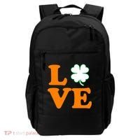 Love Irish Clover Shamrock St. Patrick's Day Backpack thumb 0
