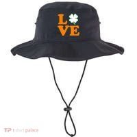 Love Irish Clover Shamrock St. Patrick's Day Bucket Hat thumb 0