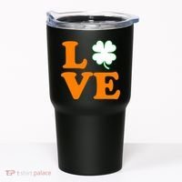 Love Irish Clover Shamrock St. Patrick's Day Tumbler thumb 0